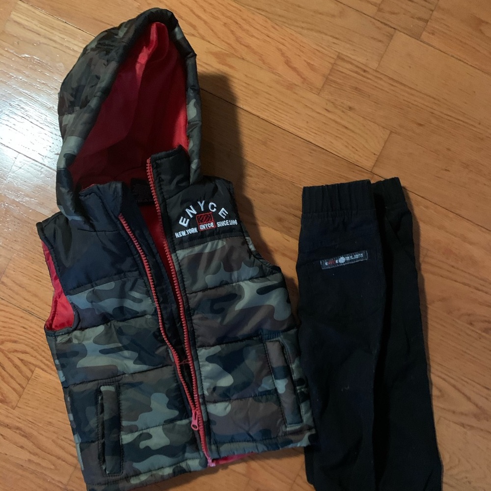 Toddler Enyce jacket and pants set
